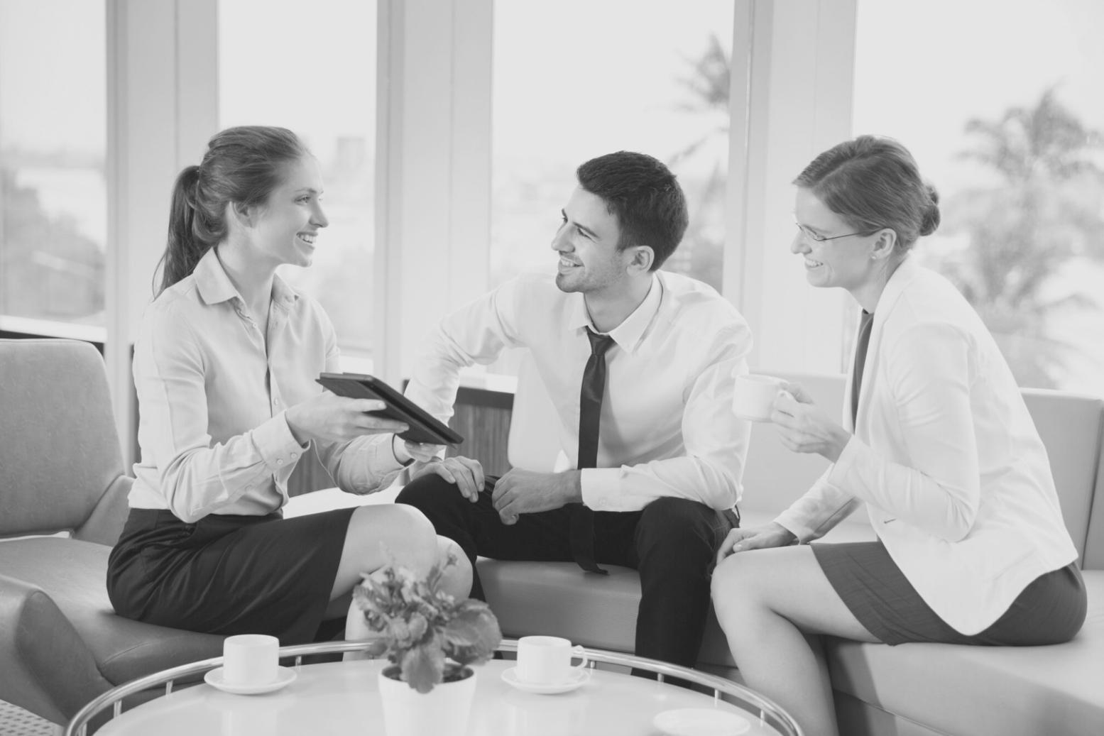 Cybersecurity team collaborating on security assessment project